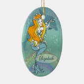 Meerjungfrau-Regenbogen-und Keramikornament (Rechts)