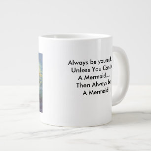 Meerjungfrau-riesige Kaffeetasse Jumbo-Tasse