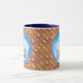 Meerjungfrau Rosa Tasse (Zentrum)