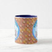 Meerjungfrau Rosa Tasse (Zentrum)