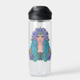 Meerjungfrau-Rose von Renee Lavoie Trinkflasche