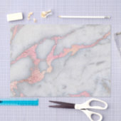 Meerjungfrau Rosegold Glitzer-Marmor Seidenpapier (Handwerk)