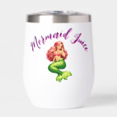 Meerjungfrau Saft Weinbecher (Vorderseite)