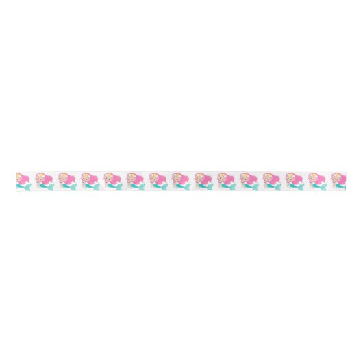 Meerjungfrau Satinband (Vorderseite)