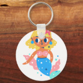 Meerjungfrau Schlüsselanhänger (Vorderseite)