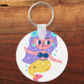 Meerjungfrau Schlüsselanhänger (Vorderseite)