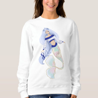 Meerjungfrau Schneekönigin Frau T-Shirt Sweatshirt