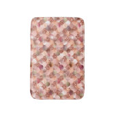 Meerjungfrau Schuhe Rosa Rose Gold Glitzer Rosa Ku Badematte (Vorderseite Vertikal)