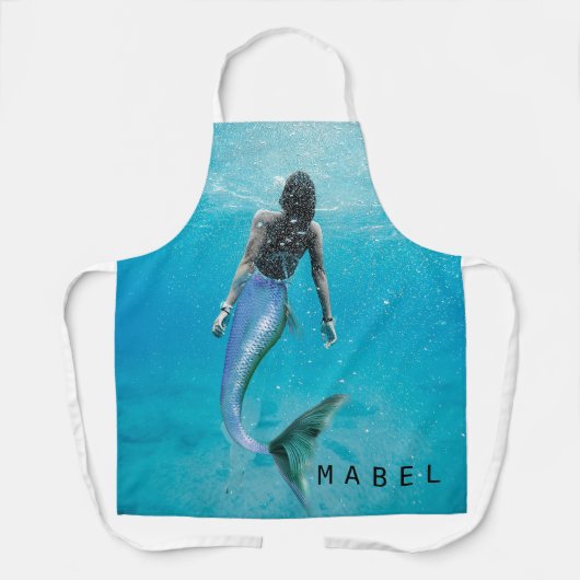 Meerjungfrau Schürze (Vorderseite)
