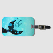 Meerjungfrau Schwanz Das Meer ruft Zitat Gepäckanhänger (Vorderseite (Horizontal))