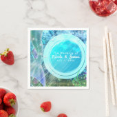 Meerjungfrau Schwanz Magie unter dem Meer Geburtst Serviette (Beispiel)