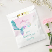 Meerjungfrau Schwanz mit Blasen Geburtstag Geschenktütchen (Versiegelt)