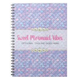 Meerjungfrau-Schwanz-Skala u. Notizblock