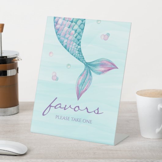 Meerjungfrau-Schwanz Sockelschild (In SItu)