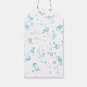 Meerjungfrau Schwanz unter dem Meer Geburtstag Geschenkanhänger (Rückseite)