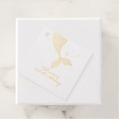 Meerjungfrau Schwanz unter dem Meer Geburtstag Geschenkanhänger (Mit Box)