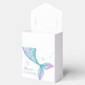 Meerjungfrau Schwanz unter dem Meer Geburtstag Geschenkschachtel (Geöffnet)