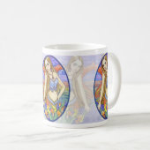 Meerjungfrau-Seefeenhafte Tee-Kaffee-Tasse durch Kaffeetasse (VorderseiteRechts)