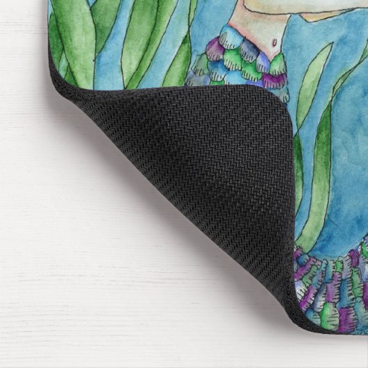 Meerjungfrau - Seepferd Mousepad (Ecke)