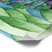 Meerjungfrau - Seepferd Poster (Ecke)