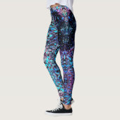 Meerjungfrau: Seespray, Mitternacht, Bayou u. Yuma Leggings (Links)