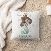 Meerjungfrau sei du Kissen werfen (Decke)