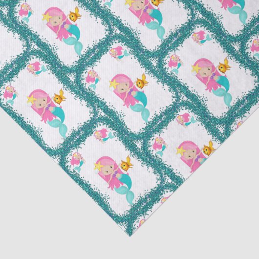 Meerjungfrau Seidenpapier (Ausschnitt)