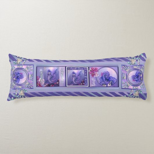 Meerjungfrau Seitenschläferkissen (Vorderseite)