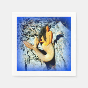 Meerjungfrau Serviette