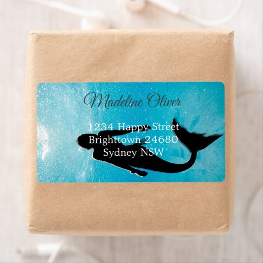 Meerjungfrau Silhouette (Insitu)