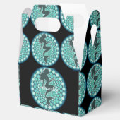 Meerjungfrau-Silhouette in Blasen Thunder_Cove Geschenkschachtel (Geöffnet)