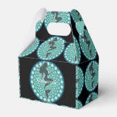 Meerjungfrau-Silhouette in Blasen Thunder_Cove Geschenkschachtel (Vorderseite)