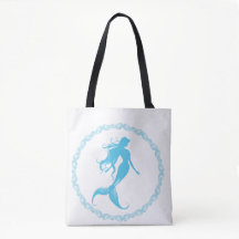 Meerjungfrau-Silhouette