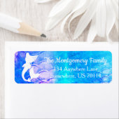 Meerjungfrau-Silhouette und -Skala | Familienname (Insitu)