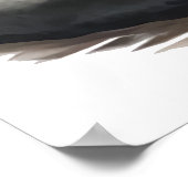 Meerjungfrau sitzt auf einem Felsen | Art der AI Poster (Ecke)