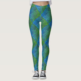Meerjungfrau-Skalen Leggings