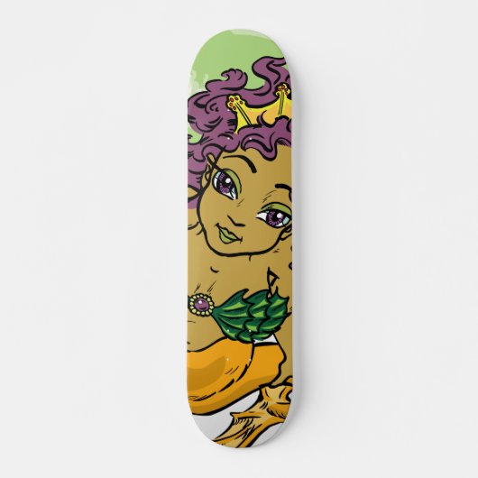 Meerjungfrau Skateboard (Vorne)