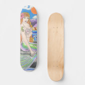 Meerjungfrau-Skateboard-Plattform Skateboard (Vorderseite)