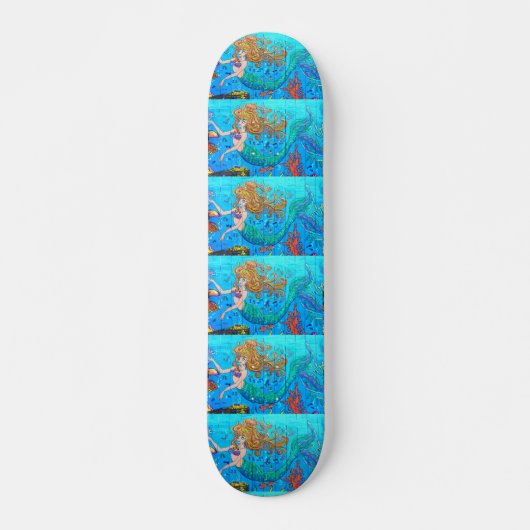 Meerjungfrau-Skateboard Skateboard (Vorne)