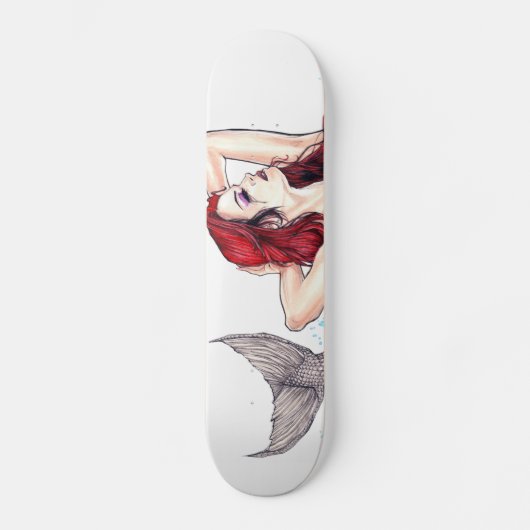 Meerjungfrau-Skateboard Skateboard (Vorderseite)