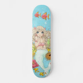 Meerjungfrau-Skateboard Skateboard (Vorderseite)