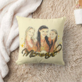 Meerjungfrau-Skizze Kissen (Decke)