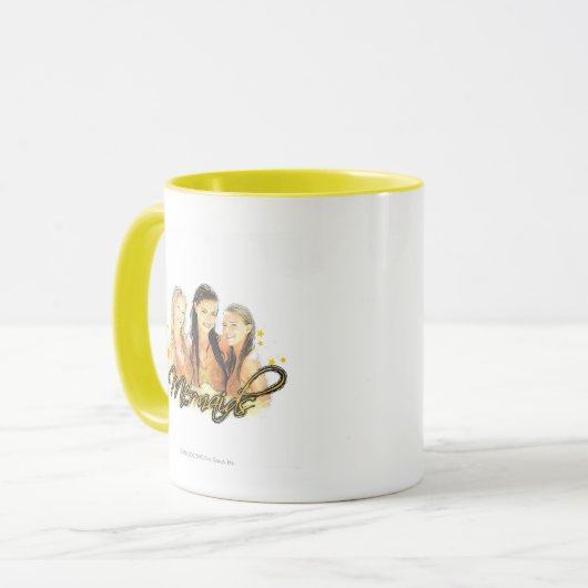 Meerjungfrau-Skizze Tasse (Vorderseite Links)