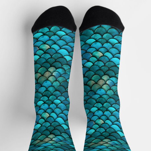 Meerjungfrau Socken (Oben)