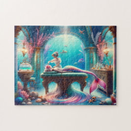 Meerjungfrau-Spa Serene Sirenen Unterwasserentspan Puzzle