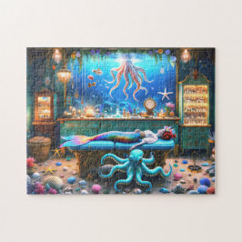 Meerjungfrau-Spa-Tag Meeres-Rückzugsort Entspannun Puzzle