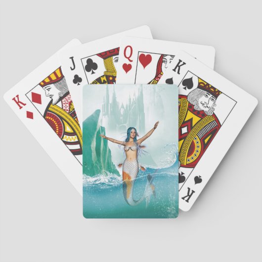 Meerjungfrau Spielkarten (Rückseite)