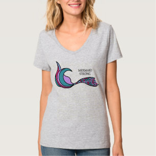 Meerjungfrau Stark Meerjungfrau Schwanz T-Shirt