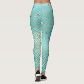 Meerjungfrau stuft leggings (Rückseite)