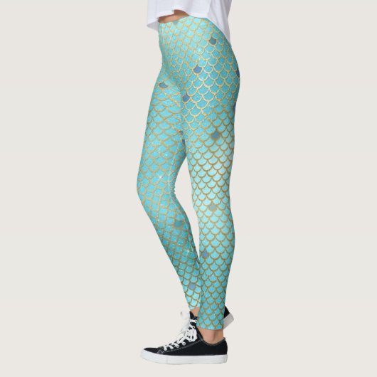 Meerjungfrau stuft leggings (Links)